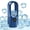 Blue, variant on 6-Speed Bladeless Electric Fan With Light,And 7-Color Light, Bladeless Desk Fan Small Quiet, Ice Mist Refrigeration, Timing Function, USB Powered