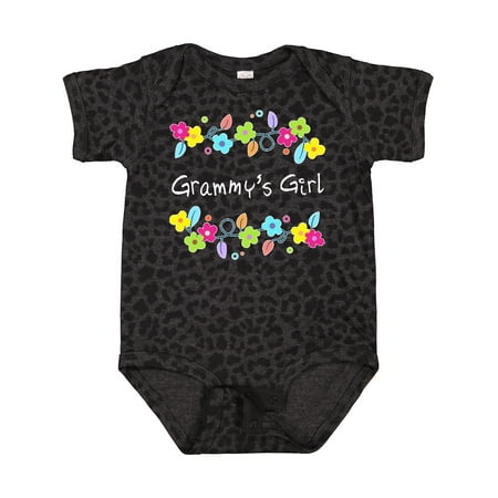 

Inktastic Grammys Girl- Bright Flowers Gift Baby Girl Bodysuit
