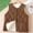 A04_Khaki, variant on Women’s solid Color Sleeveless Jackets Button Down Open Front Blouses Waistcoat Warm Tops Outwear Loose Fit Spring Outfits 2025 Pullover Fall Winter Clothes for Women