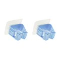 thumbnail image 1 of Xingzhi 1PC Wall Mounted Holder Household Adhesive Storage Broom Hanger Hook Racks For Kitchen Bathroom blue 2Set, 1 of 6