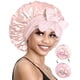 thumbnail image 1 of Gorro de dormir BONNET QUEEN de seda para mujer con cabello rizado, 1 of 6