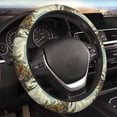 thumbnail image 5 of Naloa Floral Rhino With Birds Elastic Steering Wheel Cover, Auto Steering Wheel Cover – 15 Inch, Fit Suvs,Vans Cars,Trucks, 5 of 6