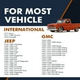 thumbnail image 2 of Rear Shock Absorber For 1967-1972 GMC C15/C1500 Pickup RWD w/ Rear Leaf Springs, 2 of 3