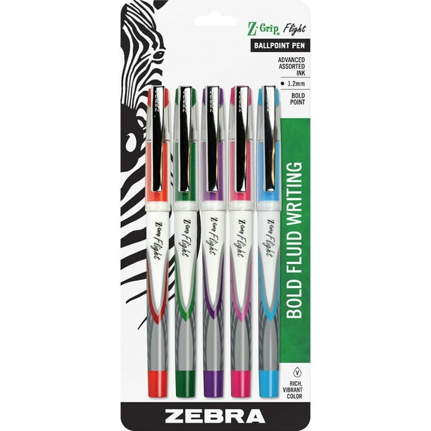 Zebra Pen ZGrip Flight Ballpoint Stick Pen