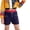 Yellow2, variant on Satmonnus Halloween Cosplay Costume, Long Sleeve Jacket & Shorts Set, Party Halloween Dance Performance Costume, 3 Pcs Set Fashion Performance Stage Outfit