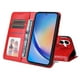 thumbnail image 5 of Funda tipo cartera GANGXUN para Samsung Galaxy A35 , diseño girasol, cuero PU, soporte, cierre magnético, tarjetero, 5 of 5