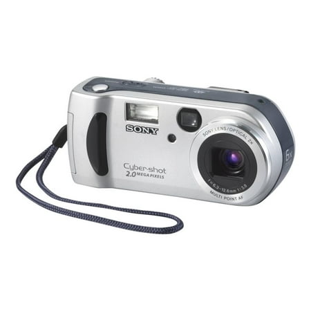 Sony Cyber-shot DSC-P51 - Digital camera - compact - 2.0 MP - 2x optical zoom - silver