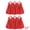 Red, variant on Unique Bargains Cute Cartoon Animal Pattern Hanging Hand Towels Pink