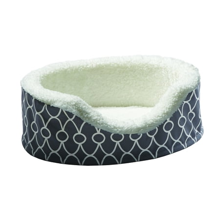 UPC: 0027773020981 | MIDWEST QT GRAY TFLN NEST PET BED 20IN