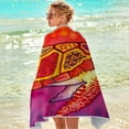 thumbnail image 4 of AuroraX Anti-Microbial Beach Towels Microfiber Bath Towels Sea Turtle Printing Travel,Beach, 4 of 7