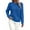 Blue, variant on Women's Winter Cable Knit Sweater, Cotton Fitted Round Neck Long Sleeve Pullover Top for Cold Weather, Layering Base and Casual Comfort Wear Sky Blue M