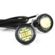 thumbnail image 3 of RV 10 Uds coche led ojo de águila lámpara 23MM 4014 12led lente súper brillante de alta potencia ojo de águila luz diurna luz de marcha atrás brillar Electrónica, 3 of 5