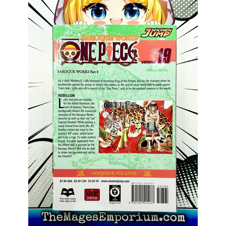 One Piece One Piece, Vol. 19, (Paperback) - Walmart.com