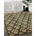 thumbnail image 3 of Ahgly Company Machine Washable Indoor Rectangle Abstract Milk Chocolate Brown Area Rugs, 8' x 10', 3 of 7