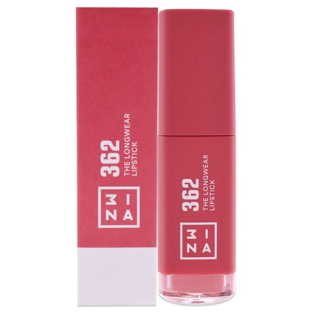 The Longwear Lipstick - 362 Pink de 3Ina para mujeres - Lápiz labial de 0,20 oz