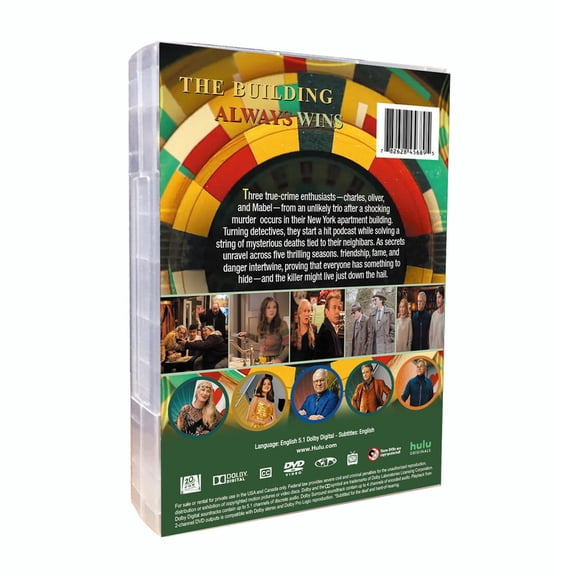 Only Murders in the Building: The Complete Series (Seasons 1-5, DVD) – Brand New & Sealed