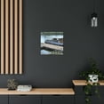 thumbnail image 4 of Pontoon Boat Sunrise Scene - Canvas, 4 of 10