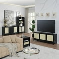 thumbnail image 6 of Manhattan Comfort Sheridan TV Stand from Engineered Wood in Black, 6 of 6