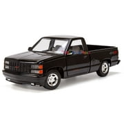 1992 Chevrolet Silverado 454ss 1:24 Diecast Model By Motormax 73203 Black