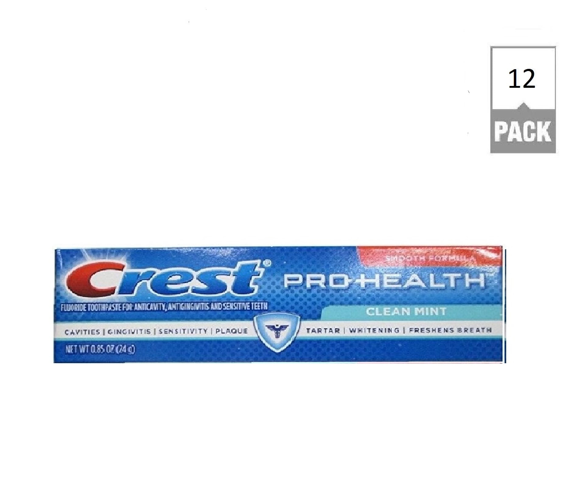 Crest Pro Health Toothpaste Clean Mint Travel Size Tsa 0.85 Ounces