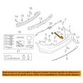 thumbnail image 3 of For 10-12 Fusion Rear Bumper Retainer Brace Reinforcement Support Left Side, 3 of 5