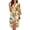 Autumn Maple Leaf, variant on Sunflower Print Bathrobes for Women Casual Loungewear Long Sleeve Nightgowns Loose Fit Robes with Adjustable Belt