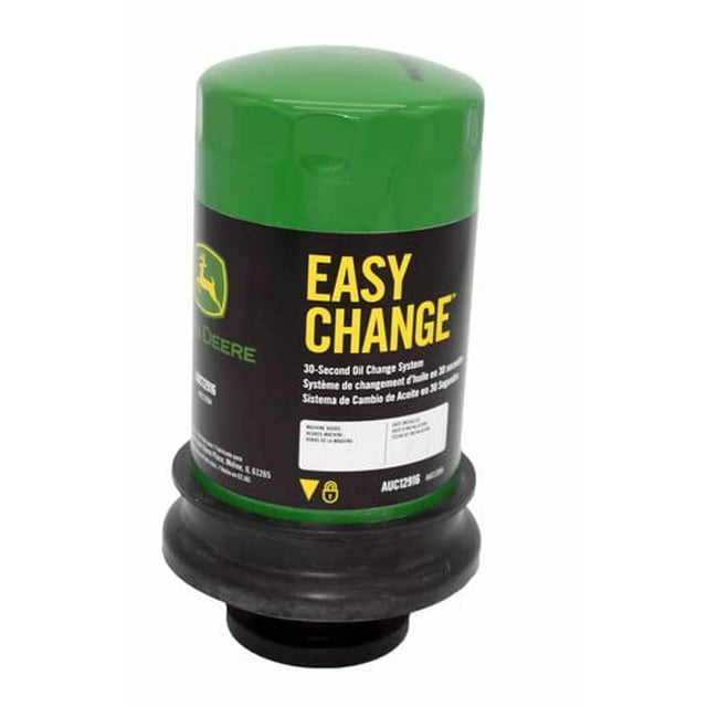John Deere Easy Change Système de Changement d'Huile en 30 Secondes
