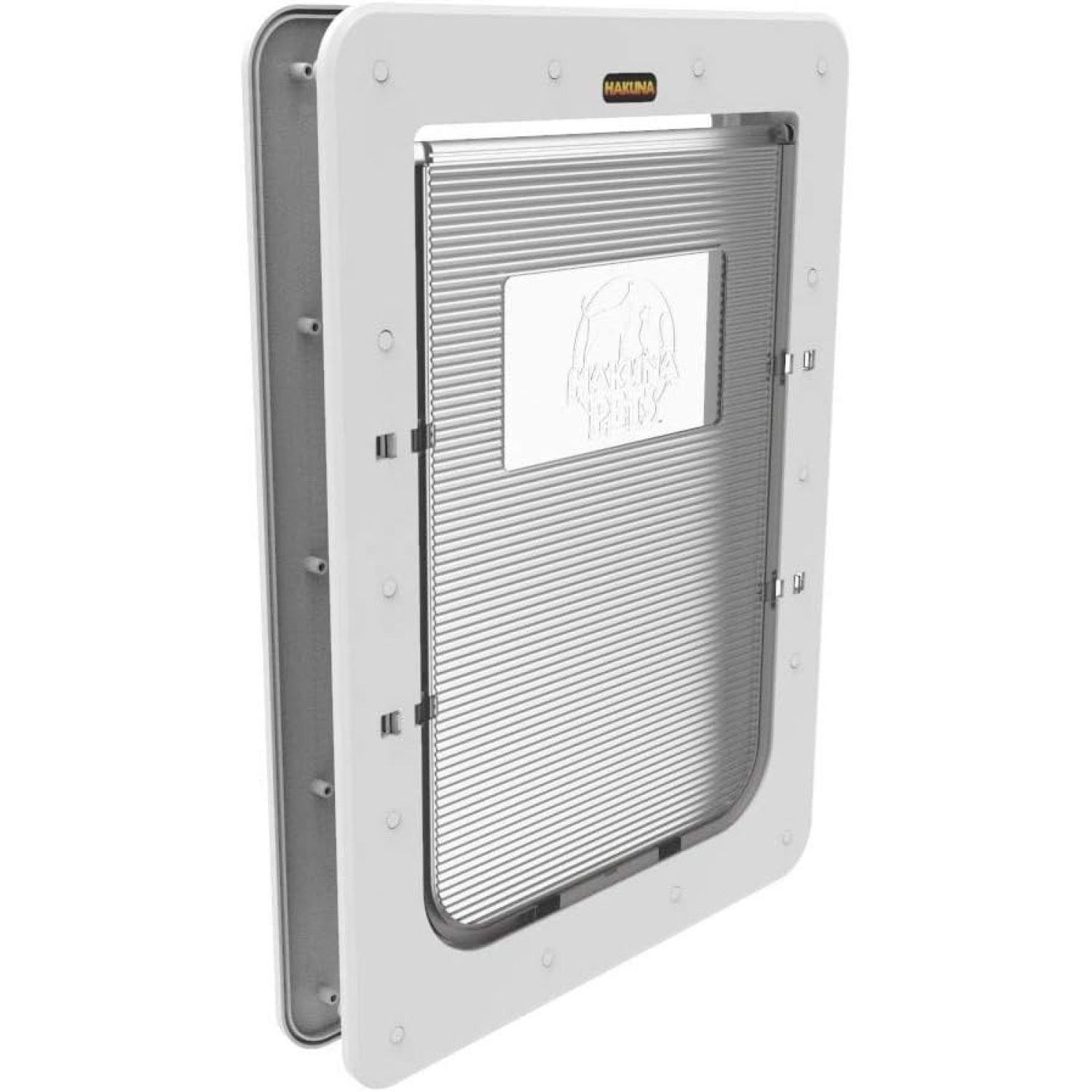 Bilot Super Tough Pet, Cat and Dog Door with 2Way Locking Panel for Screens, Doors, Walls and