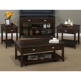 thumbnail image 4 of Jofran Merlot Warm Contemporary Chairside Table, 4 of 4