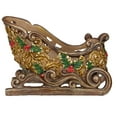 thumbnail image 3 of Northlight Sleigh Christmas Decoration - 8.75" - Brown and Gold, 3 of 4