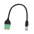 thumbnail image 1 of LAFGUR Adaptateur de Terminal RJ45, Connecteur de Terminal à Vis, pour VGA, CCTV Vidéo Convertisseur Déséquilibré, Rudio Baluns, 1 of 7