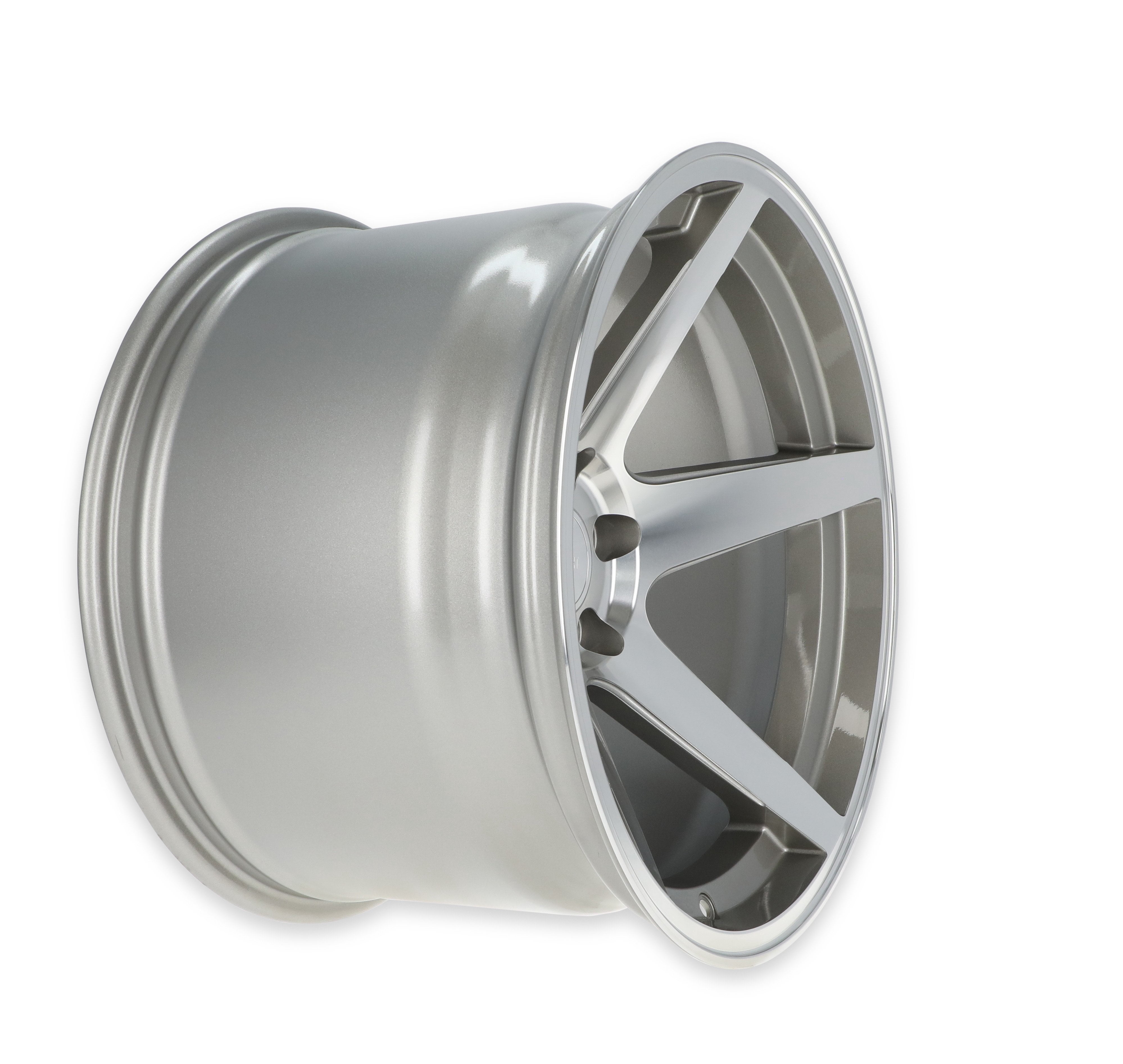 Rocket Racing Wheels TTR29-826155-D  Flare Series - Titanium/Machined