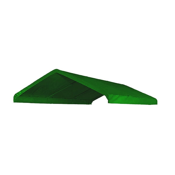 12' X 20' Canopy Replacement Cover - for Frames 10' W X 20' L (See Diagram) Green Carport Replacement Top