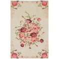 thumbnail image 5 of SAFAVIEH Classic Vintage Morven Floral Polyester Area Rug, Beige/Red, 9' x 12', 5 of 5