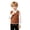 Coffee, variant on Boys Girls Sweater Vest V Neck Sleeveless Dressy for Kids Sweaters School Uniform Jacquard Knit Pullover Tops