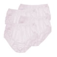 thumbnail image 3 of Nylon Brief Panty (Style 331/Plain Jane) 4 Pack in Lilac Size 13, 3 of 3