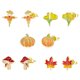 thumbnail image 3 of Pendientes Minnieouse de Plata de Ley 925 con forma de hoja de arce para mujer, 3 of 6