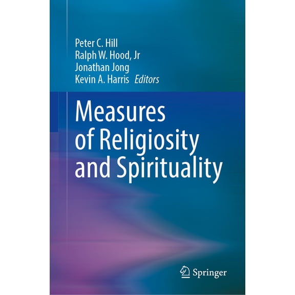 Measures of Religiosity and Spirituality, (Hardcover)