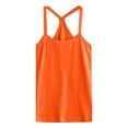 thumbnail image 4 of Gubotare Girl Tank Top Girls Tank Tops - Classic Sleeveless Toddler Undershirts - Scoop Neck Tank Top for Girls (Orange,90), 4 of 4