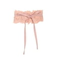 thumbnail image 5 of Lace Up Waist Belt Leather Corset Belt Tie Wrap Bowknot Waistband For Women, 5 of 6