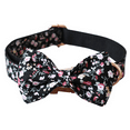 thumbnail image 1 of Lindo collar para cachorro, collar para perro femenino con estampado de flores, juego de 2 con decoración floral desmontable, 1 of 5