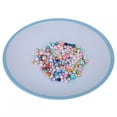 thumbnail image 2 of 1140PCs Boîte ABS Perles d'Imitation Rondes Non Trou Perles Artificielles Colorées pour Bijoux, 2 of 10