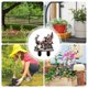 thumbnail image 2 of Acrylic Garden Stakes Christmas 2D Acrylic Yard Art Decorative Reindeer Stakes Holiday Lawn Decor for Fences Landscape, 2 of 5