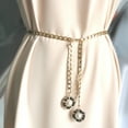 thumbnail image 1 of Neinkie Chain Belt for Women Wasit Chain Belt Chain Chunky Belt Chain Gold Chain Belts, 1 of 7