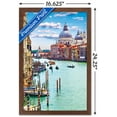 thumbnail image 3 of Timeless Visions - Canals of Venice Wall Poster, 14.725" x 22.375", Framed, 3 of 3