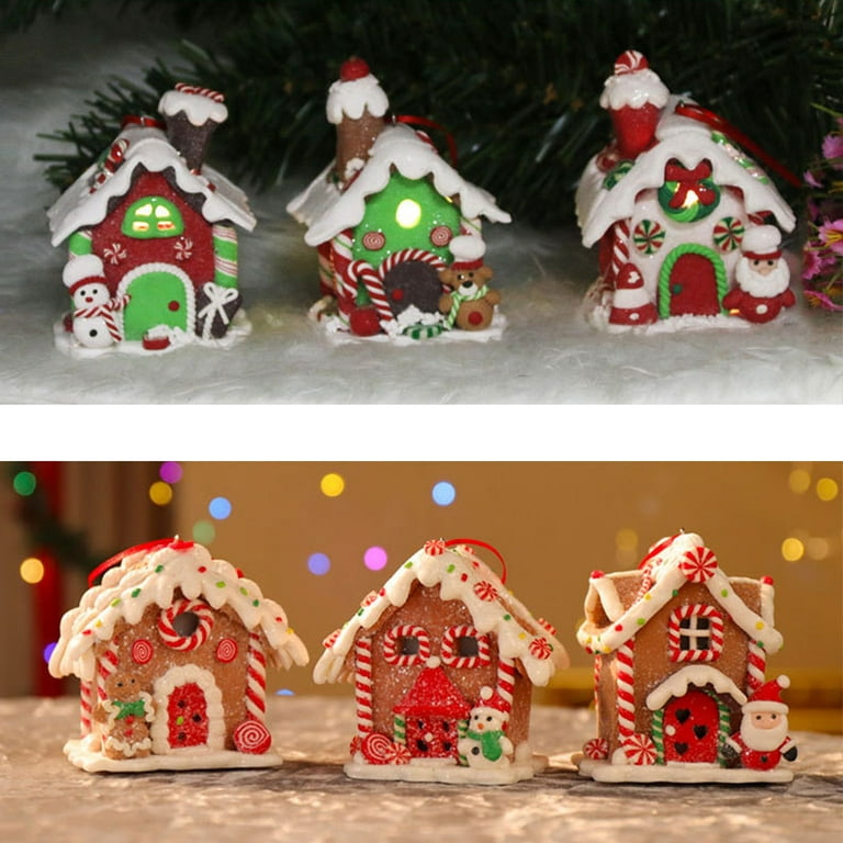 Christmas Village House w/Light - A Sprinkle of Fun
