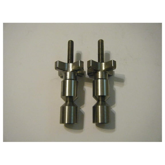 1" Steel Two Hole pin with Quick knobs