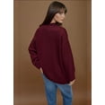 thumbnail image 5 of Thick Knit Crew Neck Long Sweater, 5 of 6