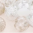 thumbnail image 4 of Inteprter Bolas de Navidad, grandes adornos navideños, árboles bohemios fáciles de adaptar, fiestas, suministros para fiestas de bodas. Kits de decoración para fiestas verde claro 24.5 x 24.5 x 8 cm, 4 of 6