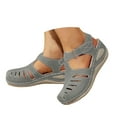 thumbnail image 3 of Guttear Table Open Toe Comfortable Waterproof Summer Walking Comfort Walking Beach Ankle Summer Shoes, 3 of 5